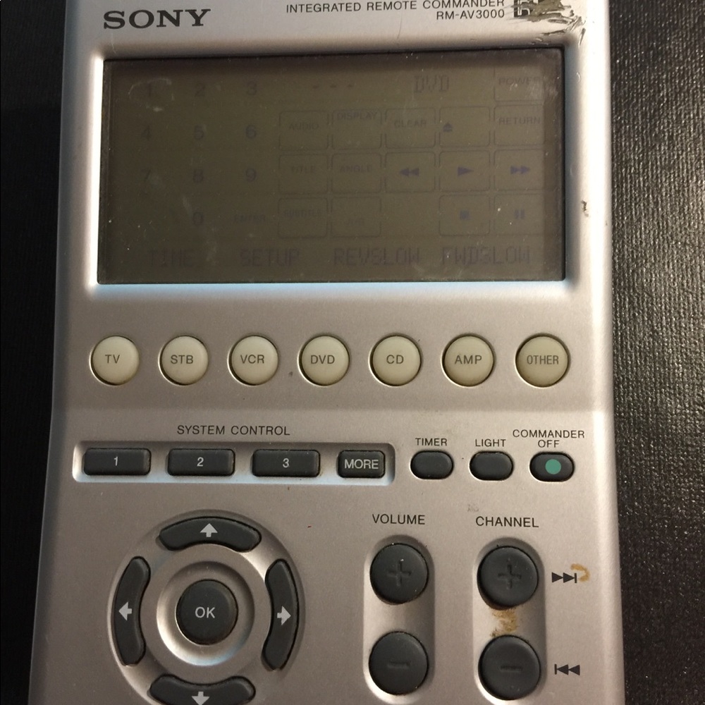 Sony Integrated universal Remote Commander RM-AV3 - Picture 7 of 12